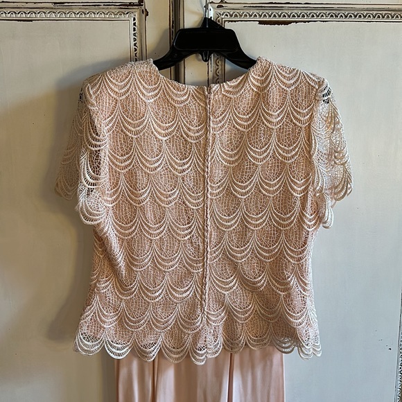 025: Vintage 1980s two-piece S.L. fashions light pink size 6P outfit - Picture 2 of 4